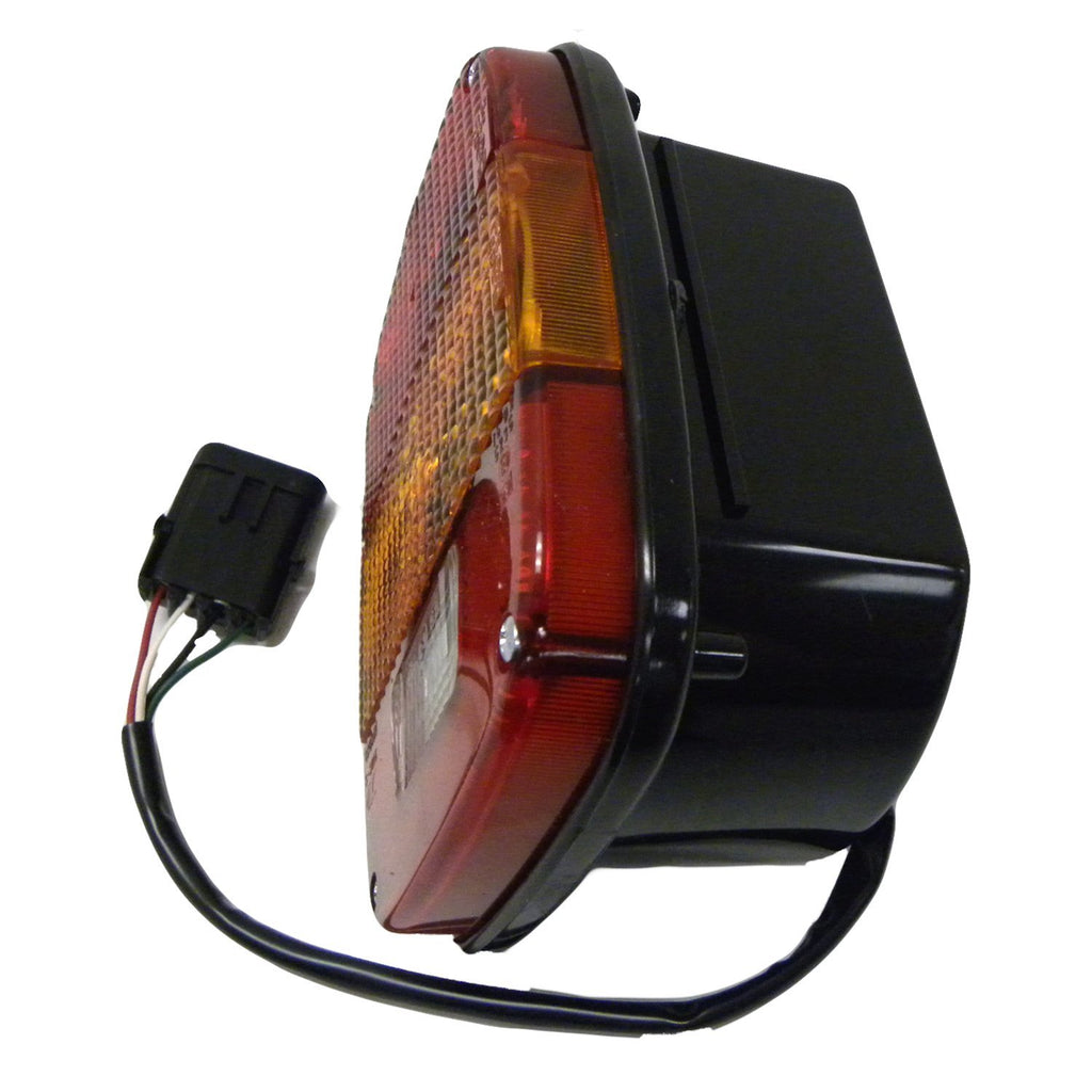Crown Automotive Jeep Replacement 55155624AC Tail Lamp Assembly for 1997-2006 TJ Wrangler (Europe), 4 Prong Plug, L or R for Select Jeep TJ, Jeep Wrangler