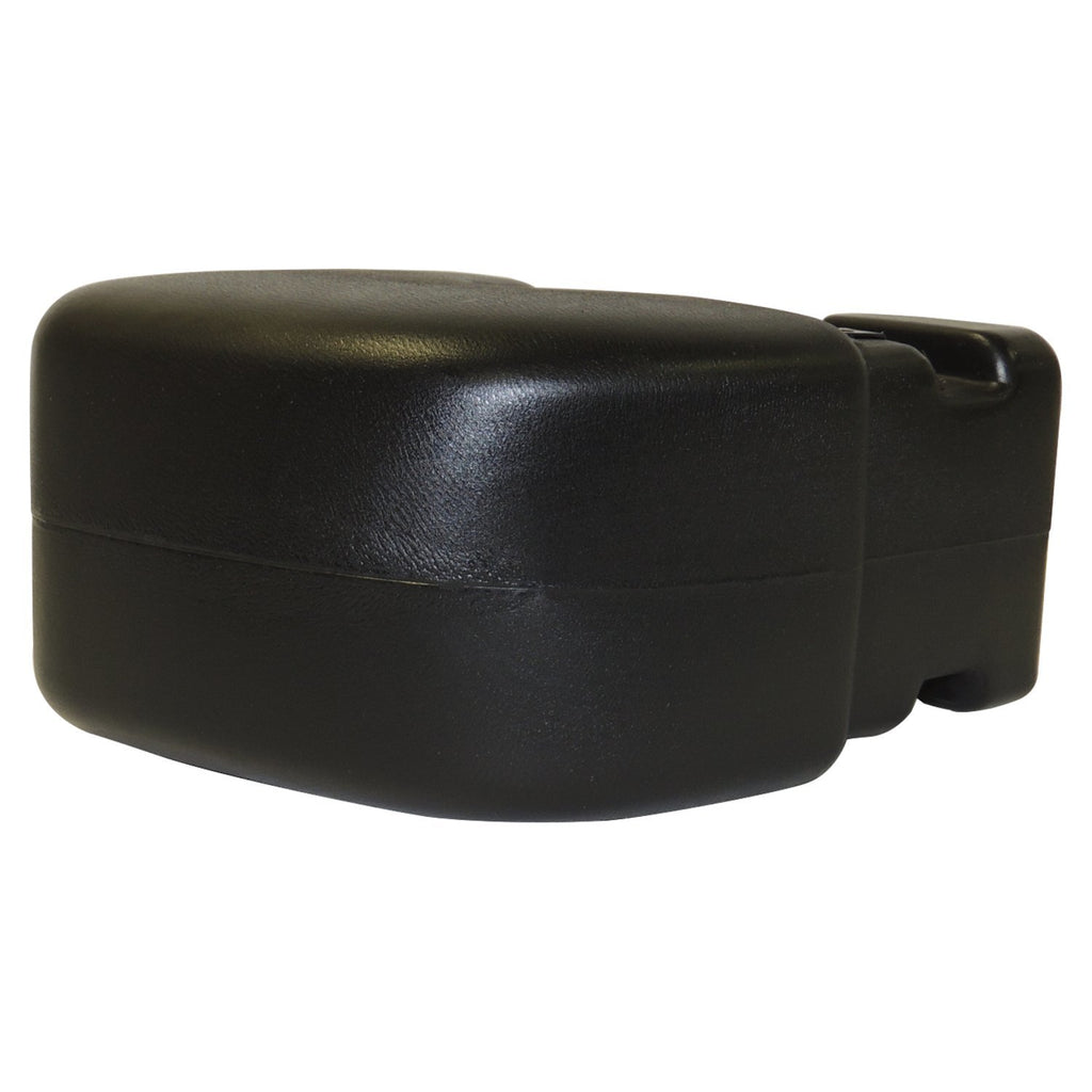 Crown Automotive Jeep Replacement 55155761AA Black Left Rear Bumper End Cap for 1997-2006 Jeep TJ Wrangler,  USA Only for Select Jeep Wrangler