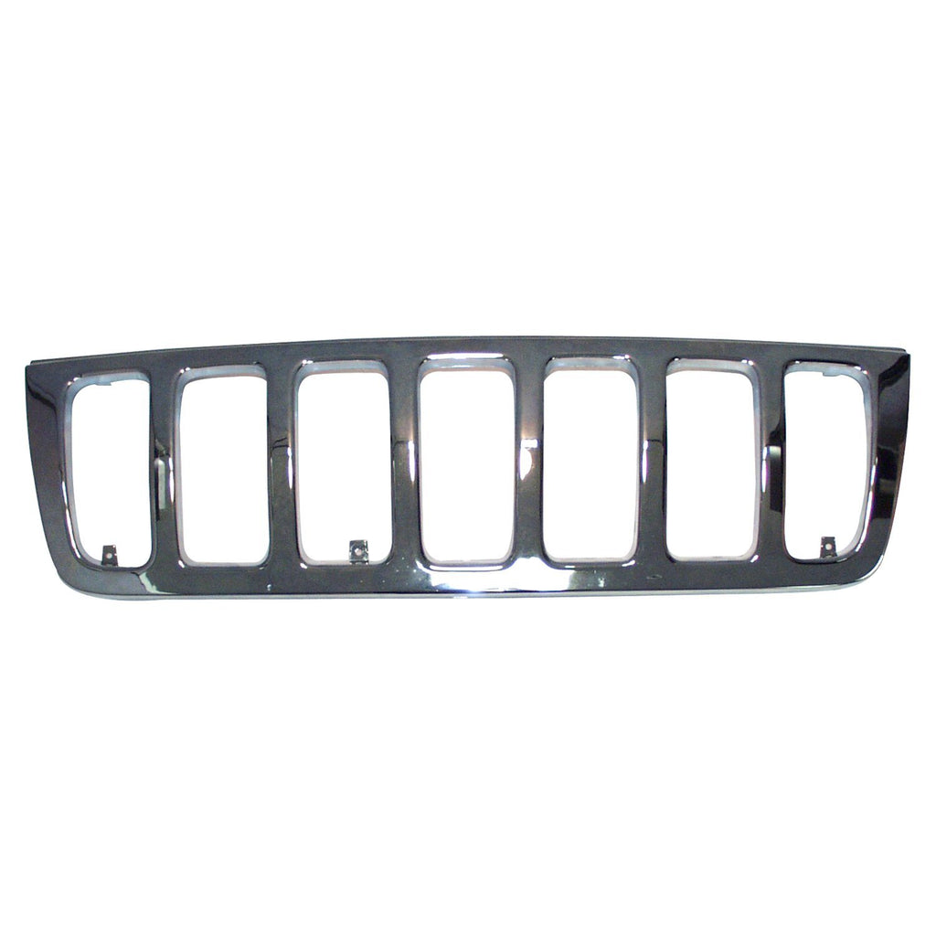 Crown Automotive Jeep Replacement 55155921AA Chrome Grill for 1999-2003 Jeep WJ Grand Cherokee for Select Jeep Grand Cherokee