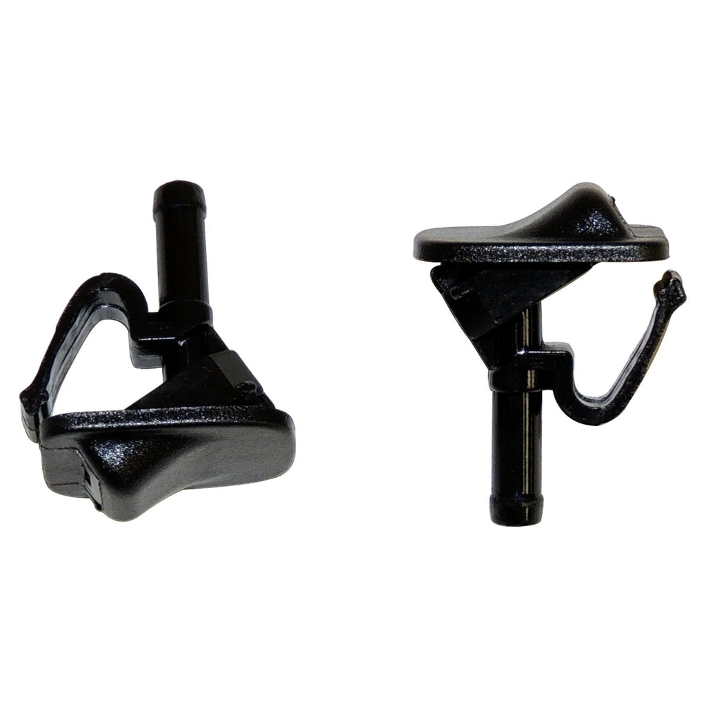 Crown Automotive Jeep Replacement 55156728K Front Windshield Washer Nozzle Set for Jeep 2001-2012 TJ, JK Wrangler, L and R for Select Jeep TJ, Jeep Wrangler