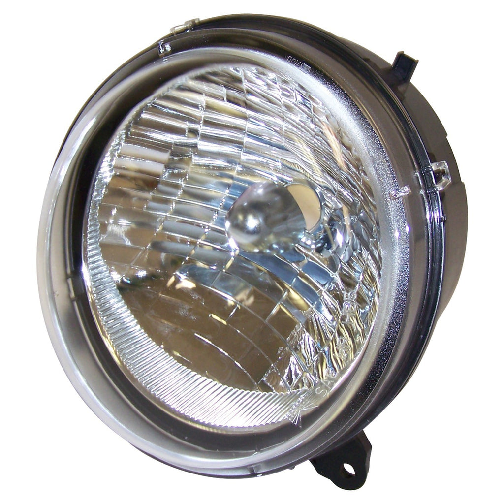 Crown Automotive Jeep Replacement 55157141AA Left Headlight Assembly for 2005-2007 Jeep KJ Liberty, USA & Canada Only for Select Jeep Liberty