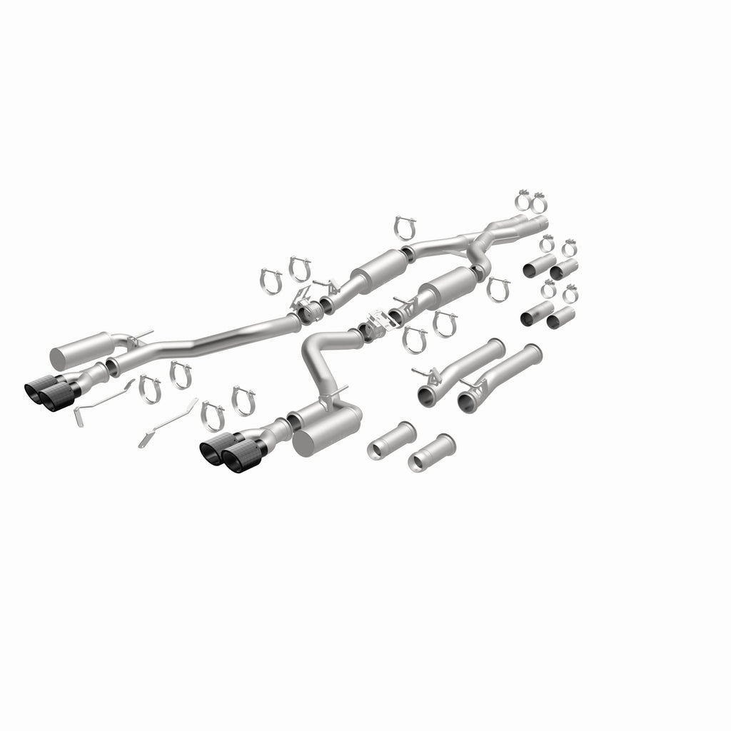 MagnaFlow Exhaust Products 19536 xMOD Series Carbon Fiber Tips Cat-Back System for Select Dodge Challenger