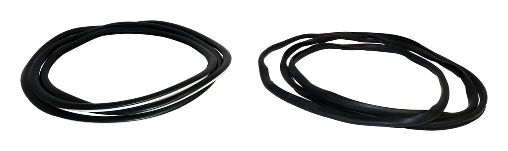 Crown Automotive Jeep Replacement 55176430K Windshield Weatherstrip & Molding Kit for 1997-2006 Jeep TJ Wrangler