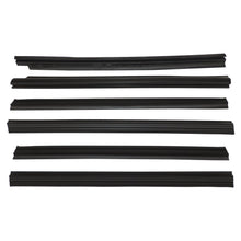 Load image into Gallery viewer, Crown Automotive Jeep Replacement 55235404MK Front &amp; Rear Door Glass Weatherstrip Kit for 84-96 Jeep XJ Cherokee w/ 4 Doors for Select Jeep Cherokee
