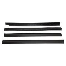 Load image into Gallery viewer, Crown Automotive Jeep Replacement 55235408K4 Door Glass Weatherstrip Kit for 84-96 Jeep XJ Cherokee w/ 4 Doors &amp; MJ Comanche for Select Jeep Cherokee, Jeep Comanche