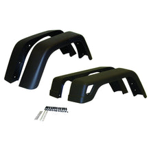 Load image into Gallery viewer, Crown Automotive Jeep Replacement 55254918K7 Fender Flare Kit for 97-06 Jeep TJ Wrangler, 6-5/8" Wide, 4 Flares &amp; Hardware for Select Jeep TJ, Jeep Wrangler