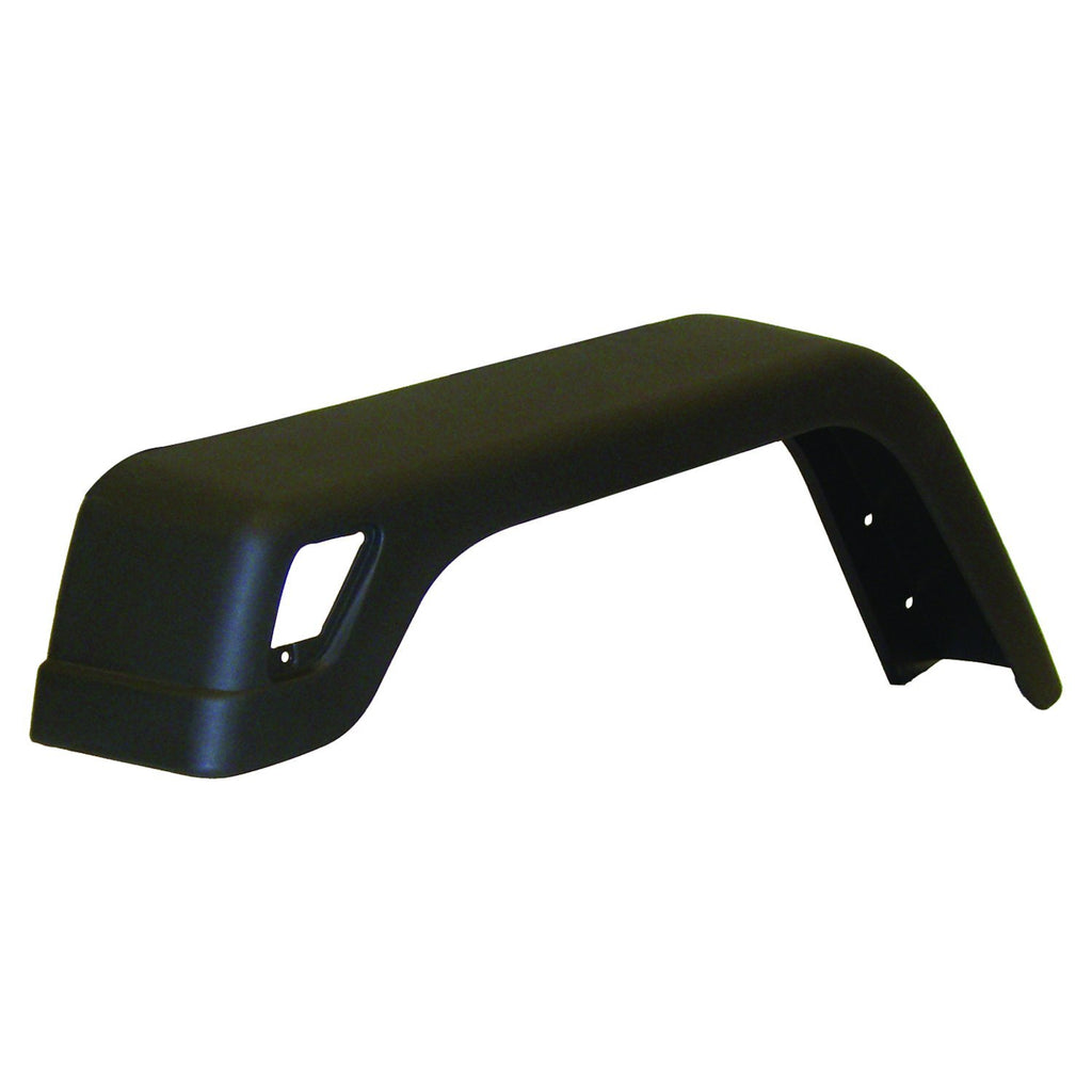 Crown Automotive Jeep Replacement 552549197 Left Front Fender Flare for Jeep 1997-2006 TJ Wrangler, Textured Black, 6-5/8" for Select Jeep TJ, Jeep Wrangler