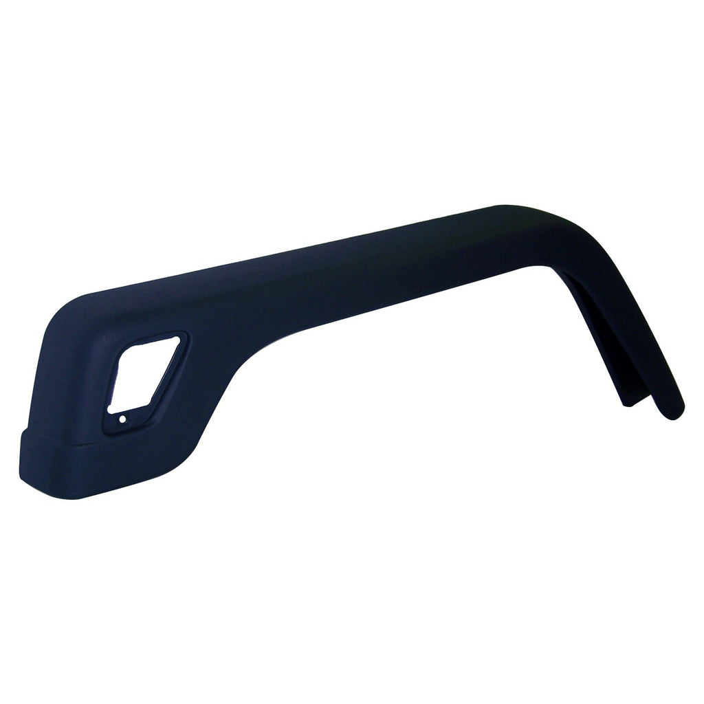 Crown Automotive Jeep Replacement 55254919 Left Front Fender Flare for Select 97-06 Jeep TJ Wrangler, Black, Textured