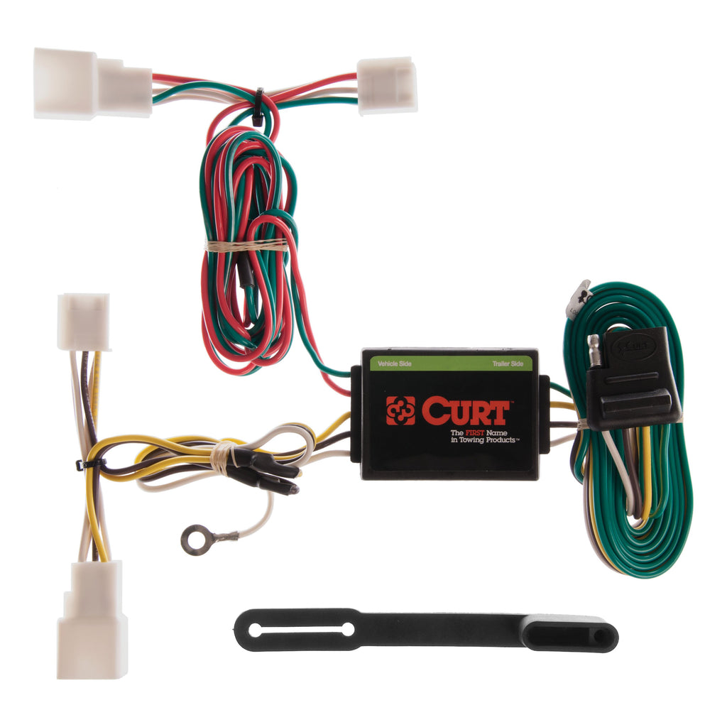 CURT 55308 Custom Wiring Harness, 4-Way Flat Output, Select Toyota Camry
