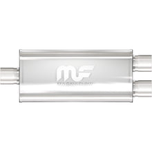 Load image into Gallery viewer, MagnaFlow Exhaust Products 12128 Straight-Through Performance Muffler; 2in. Center/Dual; 5x14x8 Body