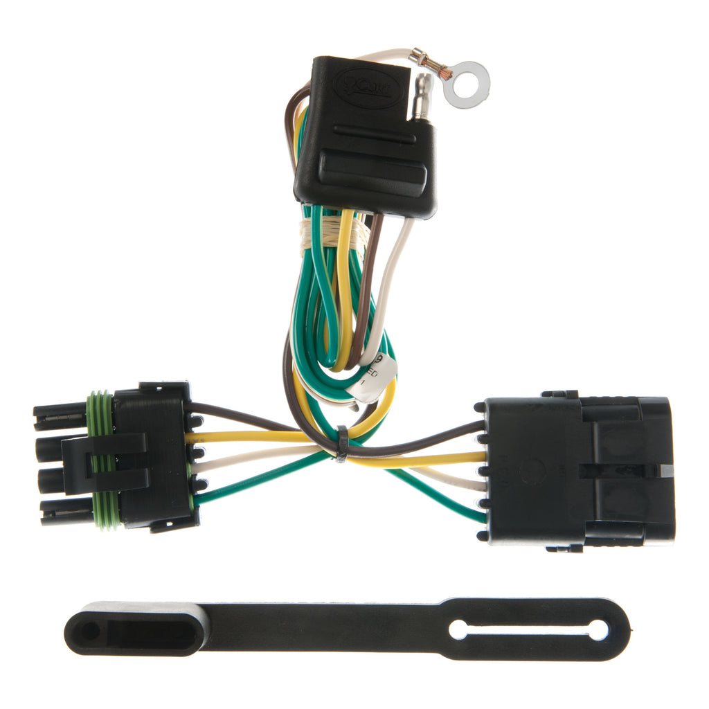 CURT 55319 Custom Wiring, 4-Way Flat, Select C/K Suburban, Blazer, Tahoe, Yukon, Escalade
