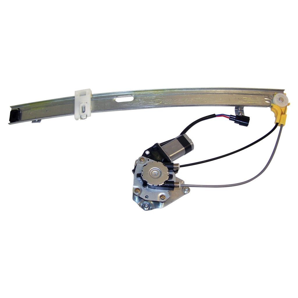 Crown Automotive Jeep Replacement 55360034AJ Right Rear Window Regulator for 2002 to 2/25/06 KJ Liberty, Motor Included for Select Jeep Liberty