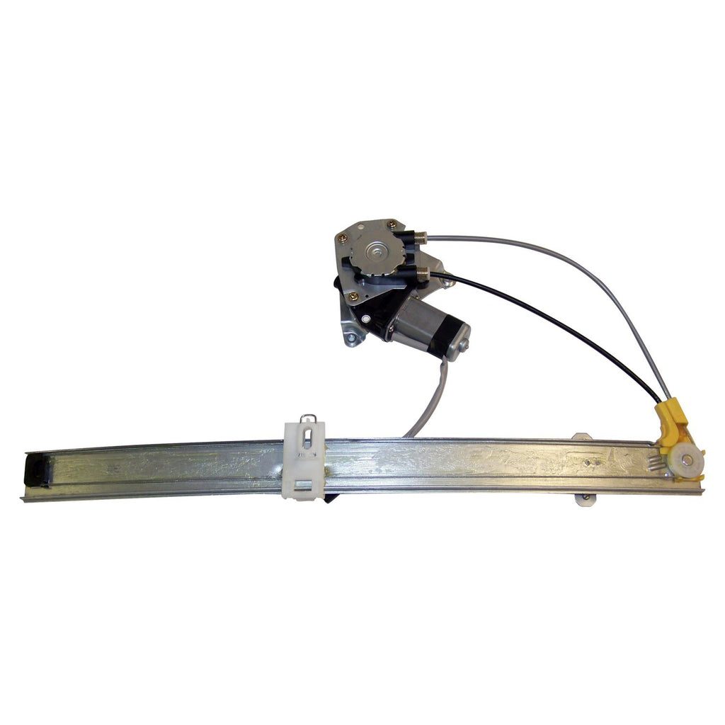 Crown Automotive Jeep Replacement 55360035AJ Left Rear Window Regulator for 2002-2/25/2006 Jeep KJ Liberty, Motor Included for Select Jeep Liberty