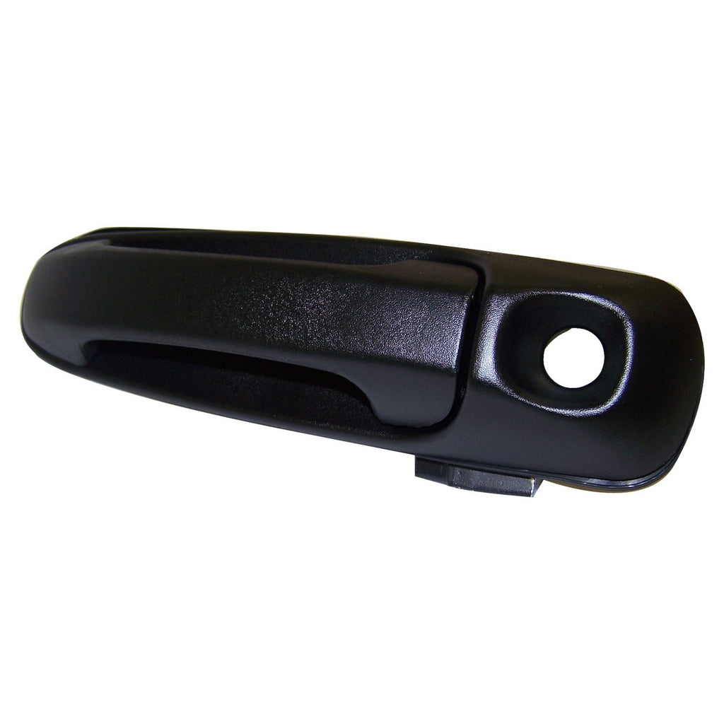 Crown Automotive Jeep Replacement 55360332AF Right Front Door Handle w/ Key Hole for 02-07 Jeep KJ Liberty, Black Textured for Select Jeep Liberty