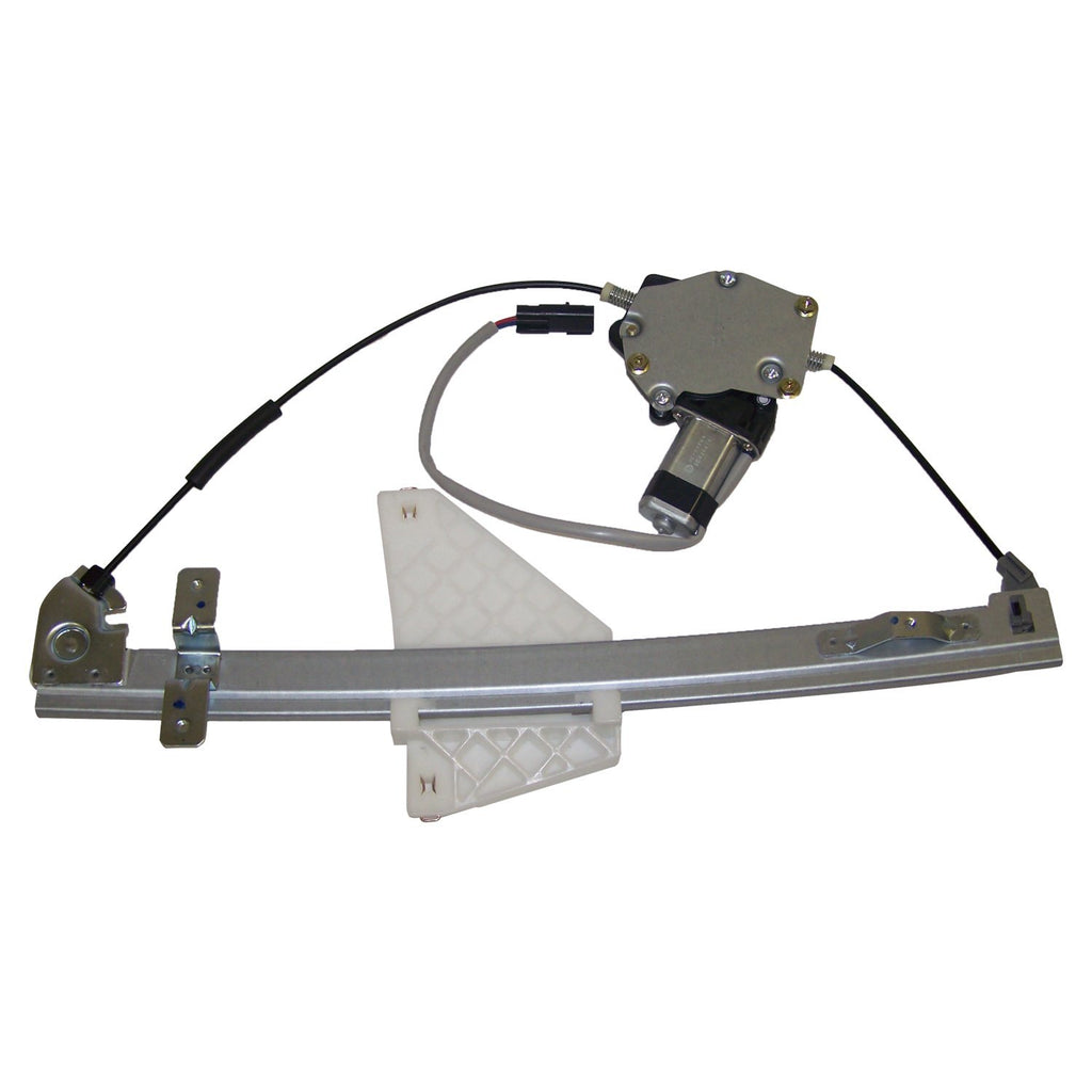 Crown Automotive Jeep Replacement 55363285AC Left Rear Window Regulator for Jeep 01-04 WJ, WG Grand Cherokee, Motor Included for Select Jeep Grand Cherokee