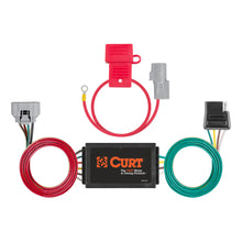 Load image into Gallery viewer, CURT 55367 Custom Wiring Connector, 4-Way Flat Output, Select Toyota Tundra