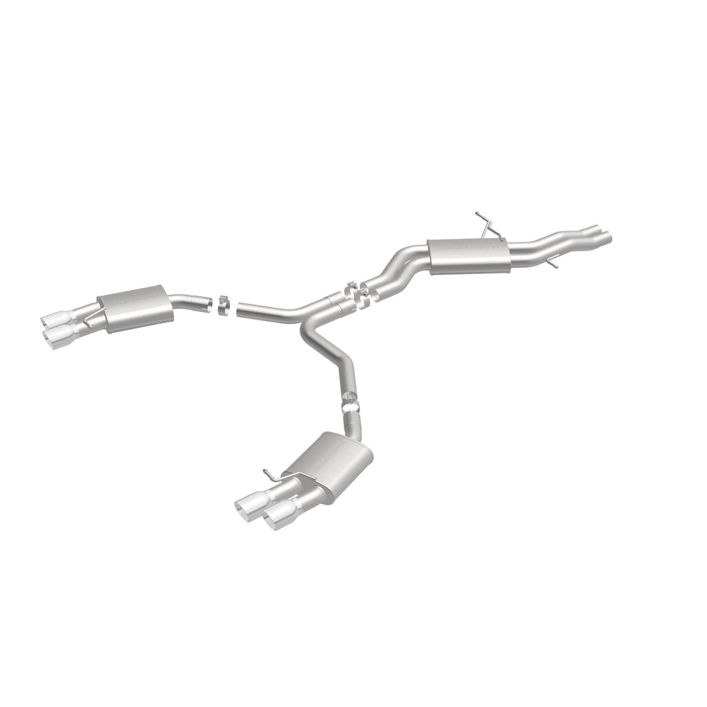 MagnaFlow Exhaust Products 16598 Sport Series Polished Cat-Back System for Select Audi S5