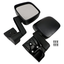 Load image into Gallery viewer, Crown Automotive Jeep Replacement 55395060K Manual, Manual Folding Mirror Set for 1987-2006 Jeep YJ, TJ Wranglers for Select Jeep TJ, Jeep Wrangler