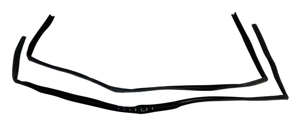 Crown Automotive Jeep Replacement 55395174K Door Glass Seal Kit for 1997-2006 Jeep TJ Wrangler w/ Full Steel Doors