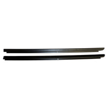 Load image into Gallery viewer, Crown Automotive Jeep Replacement 55395268K Fr. Outer Door Glass Weatherstrip Set for 07-18 JK Wrangler w/ Full Steel Doors for Select Jeep Wrangler, Jeep Wrangler JK