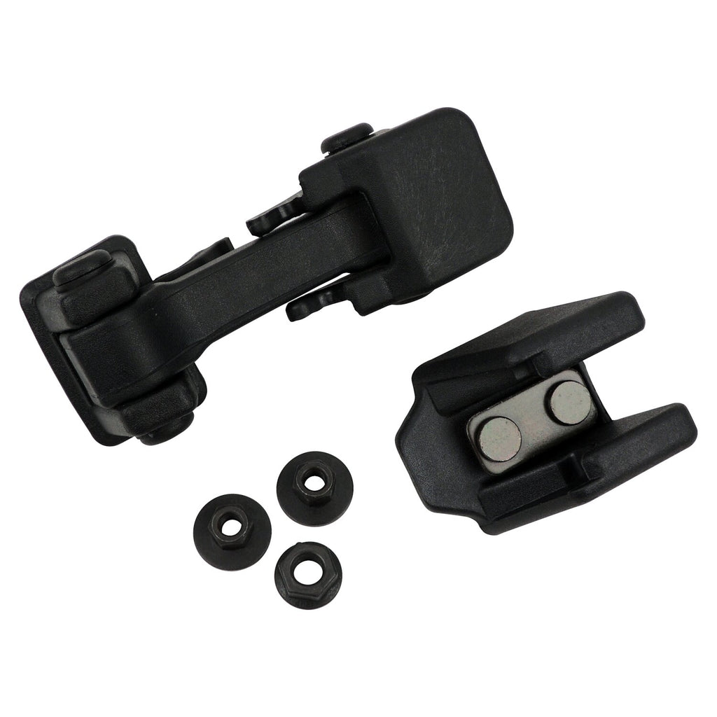 Crown Automotive Jeep Replacement 55395653K Hood Catch Kit for Jeep 07-18 JK Wrangler, Incl. 1 Hood Catch and 1 Bracket for Select Jeep Wrangler, Jeep Wrangler JK