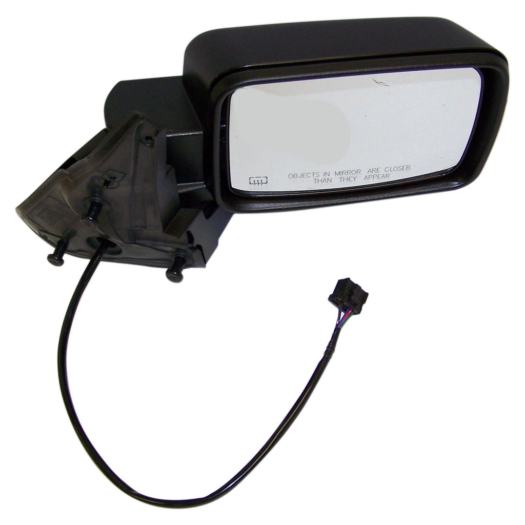 Crown Automotive Jeep Replacement 55396636AD Right Power, Heated, Manual Folding Mirror for 2006-2010 Jeep XK Commander for Select Jeep Commander