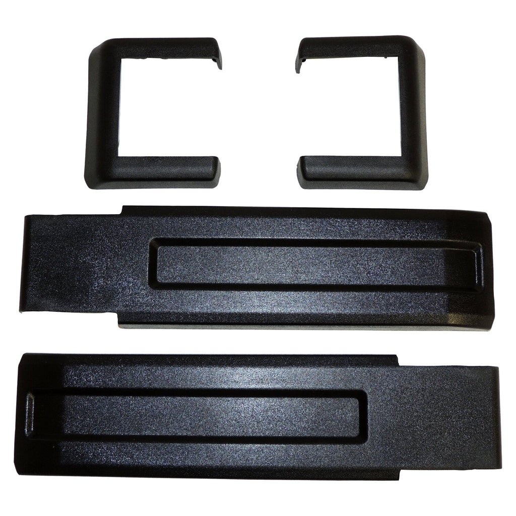 Crown Automotive Jeep Replacement 55397091K Upper & Lower Tailgate Hinge Cover Set for 2007-2018 Jeep JK Wrangler for Select Jeep Wrangler, Jeep Wrangler JK