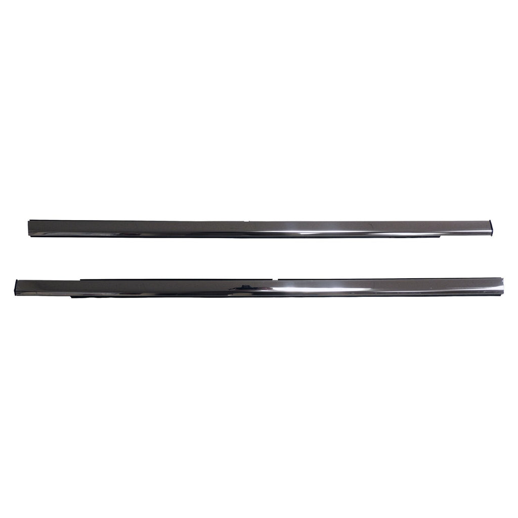 Crown Automotive Jeep Replacement 55399290K Front Outer Door Glass Weatherstrip Set for 2011-2015 Jeep WK Grand Cherokee for Select Jeep Grand Cherokee