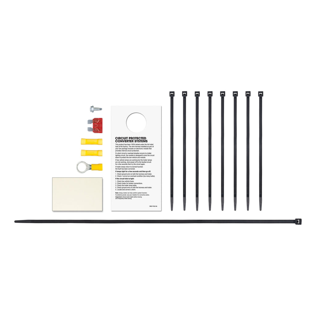 CURT 55571 Custom Wiring Harness, 4-Way Flat Output, Select Nissan Murano