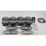 Mahle 928980260T 555cid  4.560 x 1.270RCH, 4.250stroke,6.385rod,0.990pin,38.0cc,616g,13.5CR, 2618