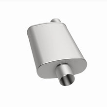 Load image into Gallery viewer, MagnaFlow Exhaust Products 13216 Multi-Chamber Performance Muffler; 2.5in. Offset/Center; 4x14x9 Body