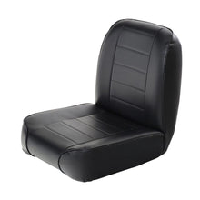 Load image into Gallery viewer, 5576-Cj-Seat-Front-Low-Back-Bucket-Vinyl-Black