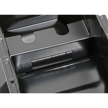 Load image into Gallery viewer, 5579-Chevy-283350-Sb-Steel-Engine-Oil-Pan-W-Kickouts-Street--Strip-Style-7Qt-Black