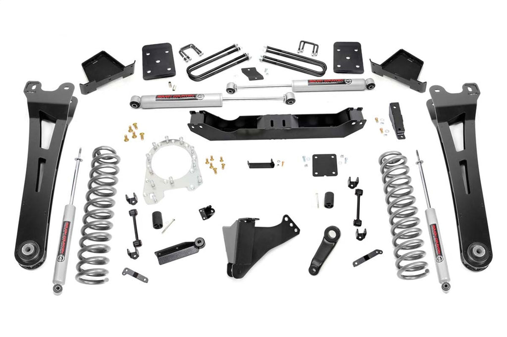 Rough Country 55830 Suspension Lift Kit w/Shock for Select Ford F-250 Super Duty, Ford F-350 Super Duty
