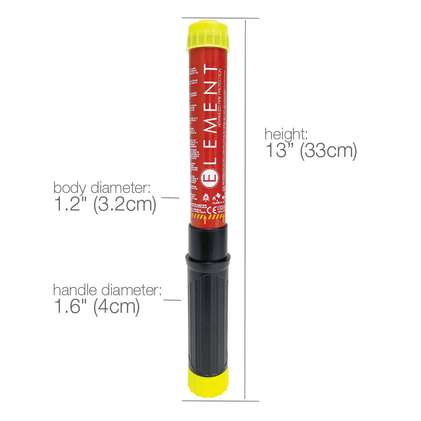 Element Advanced Fire Protection 40100 100 second handheld portable fire extinguisher
