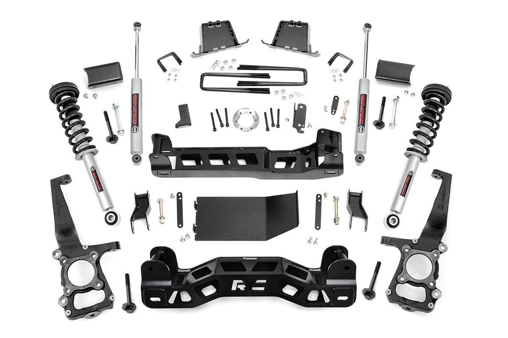 Rough Country 59831 Suspension Lift Kit w/Shocks for Select Ford F-150