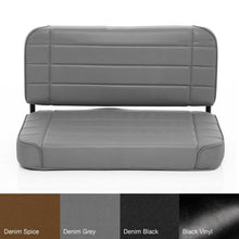 Load image into Gallery viewer, 5595-Cj--Wrangler-(Yj)-Seat-Rear-Standard-Denim-Gray