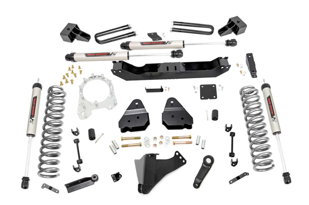 Rough Country 55970 Suspension Lift Kit w/V2 Shocks for Select Ford F-350 Super Duty