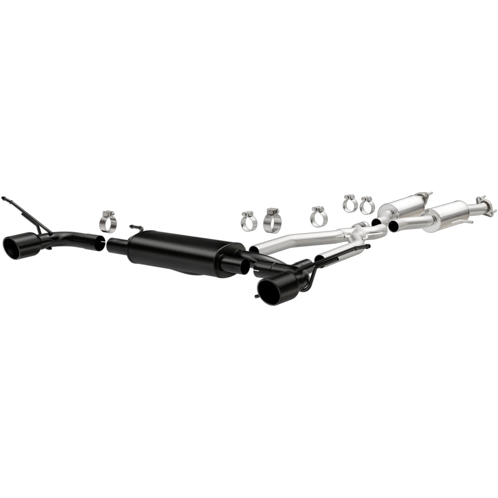 MagnaFlow Exhaust Products 19216 Street Series Black Coated Cat-Back System for Select Jeep Grand Cherokee, Jeep Grand Cherokee WK