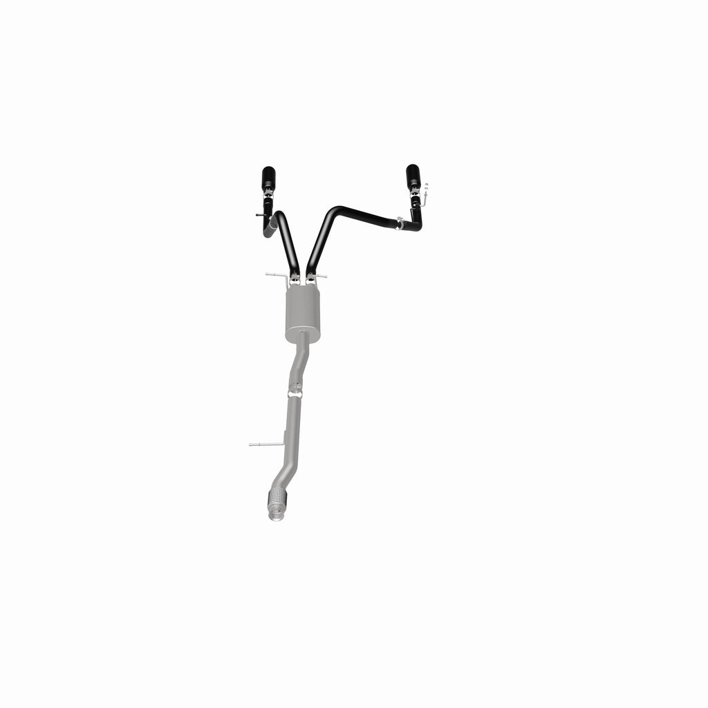 MagnaFlow Exhaust Products 15361 Street Series Black Coated Cat-Back System for Select Chevrolet Silverado 1500, Chevrolet Silverado LD, GMC Sierra 1500, GMC Sierra Limited