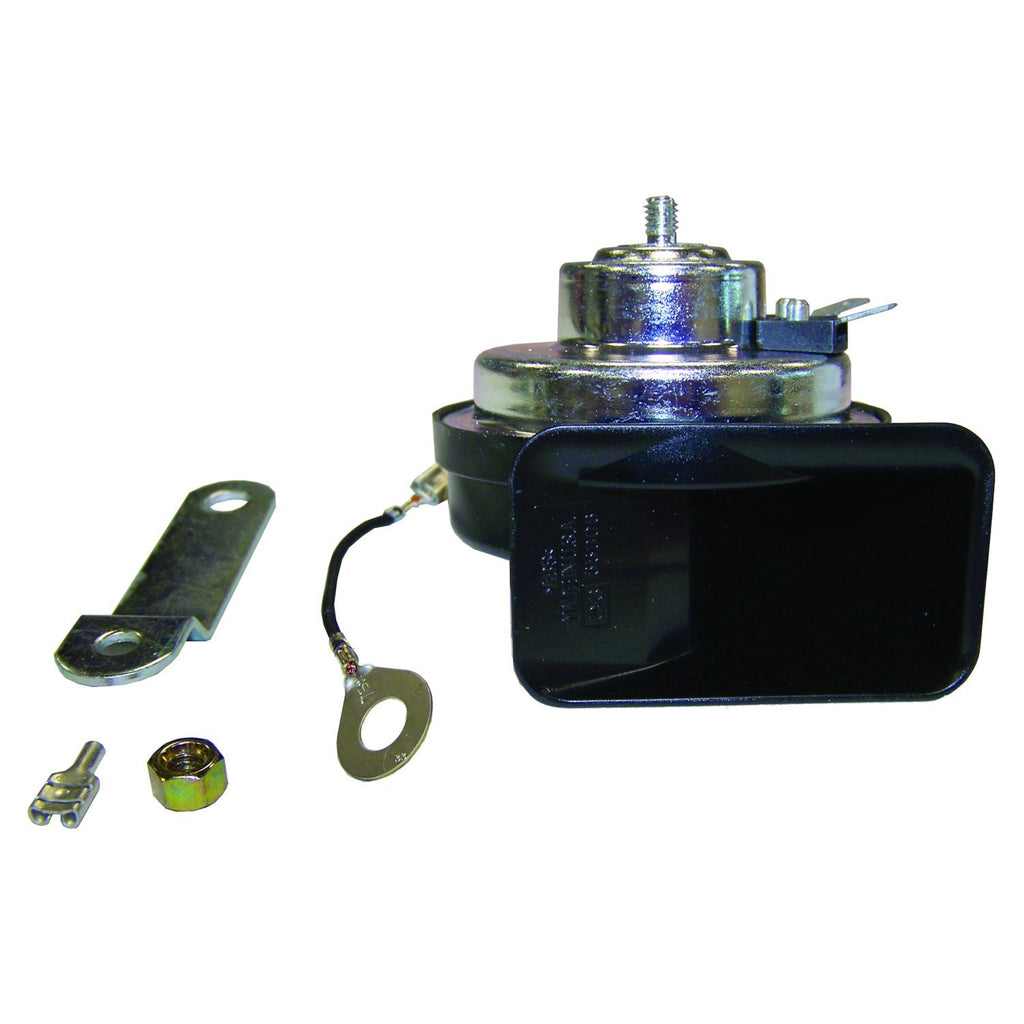 Crown Automotive Jeep Replacement 56002378 High Pitch Horn for 1976-1995 Jeep CJs, YJ, XJ, MJ SJ, J-Series Models for Select Jeep CJ5, Jeep CJ7, Jeep Cherokee, Jeep Comanche, Jeep Grand Wagoneer, Jeep J10, Jeep J20, Jeep Scrambler, Jeep Wrangler