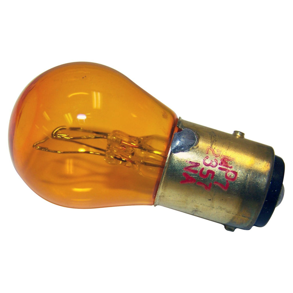 Crown Automotive Jeep Replacement 56002813 Front Park/Turn Signal Bulb (Amber) for 84-90 XJ Cherokee 2357NA Bulb, L or R for Select Jeep Cherokee