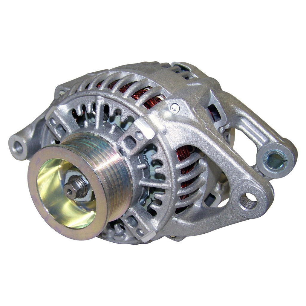 Crown Automotive Jeep Replacement 56028686AA 117 Amp Alternator for 01-02 Jeep TJ Wrangler w/ 2.5L Engine, Repl 86 Amp Alt. for Select Dodge Dakota, Jeep TJ, Jeep Wrangler