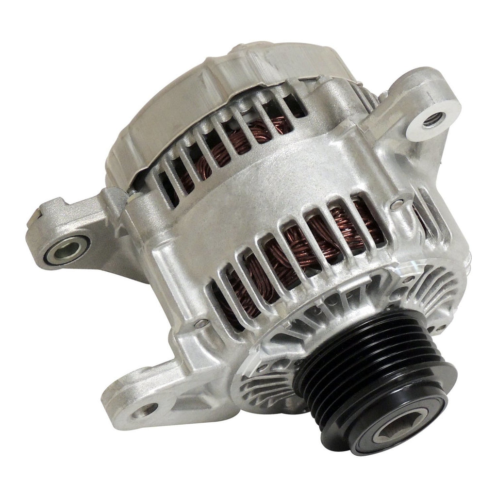 Crown Automotive Jeep Replacement 56044530AC 124 Amp Alternator for Jeep 03-06 TJ Wrangler or 02-03 KJ Liberty w/ 2.4L Engine for Select Jeep Liberty, Jeep TJ, Jeep Wrangler