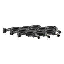 Load image into Gallery viewer, CURT 56070010 7' Custom Wiring Extension Harnesses (Adds 7-Way RV Blade to Truck Bed, 10-Pack) for Select Chevrolet Silverado 1500, Chevrolet Silverado Classic, Chevrolet Silverado HD, Chevrolet Silverado HD Classic, Chevrolet Silverado LD, Chevrolet