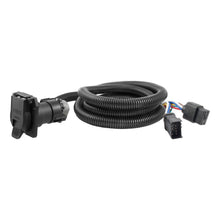 Load image into Gallery viewer, CURT 56071 7' Custom Wiring Extension Harness (Adds 7-Way RV Blade to Truck Bed) for Select Dodge Dakota, Dodge Ram 1500, Dodge Ram 2500, Dodge Ram