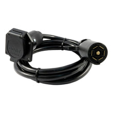 Load image into Gallery viewer, CURT 56080 7' 7-Way RV Blade Extension Harness (Routes to Truck Bed)