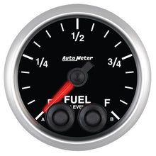 Load image into Gallery viewer, AutoMeter 5609 GAUGE, FUEL LEVEL, 2 1/16", 0-280O PROGRAMMABLE, ELITE