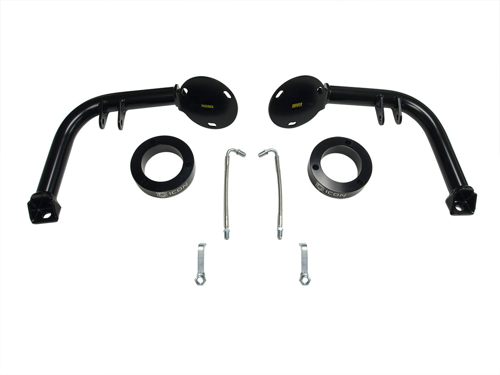 ICON Vehicle Dynamics 56102 07-14 FJ/03-24 4RUNNER/05-23 TACOMA S2 SHOCK HOOP KIT for Select Lexus GX470, Toyota 4Runner, Toyota FJ Cruiser, Toyota Tacoma