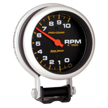 Load image into Gallery viewer, AutoMeter 5610 GAUGE, TACHOMETER, 3 3/4", 10K RPM, PEDESTAL, PRO-COMP